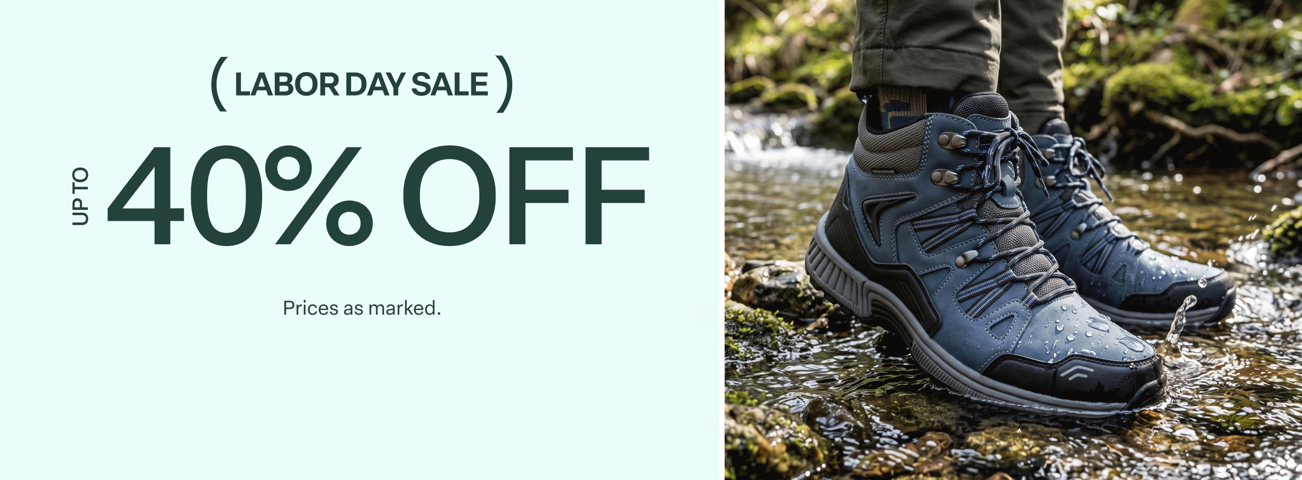 Labor Day Sale - Up To 40% Off