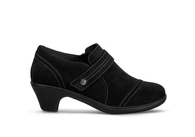 Orthofeet Eva High Women's Heels Black : 9 EE