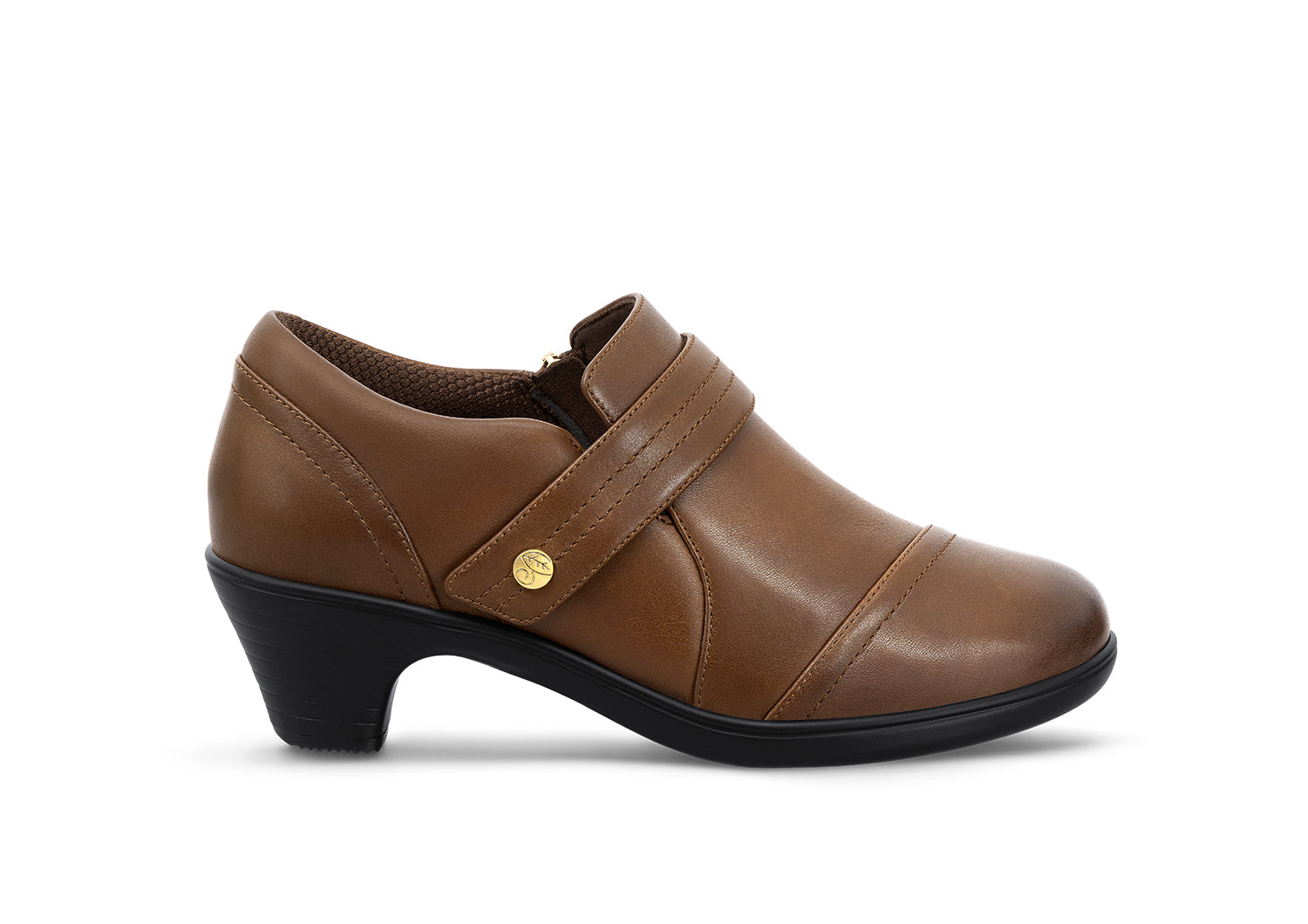 OrthoFeet Eva Supportive Arch Comfort Women's Dress Brown
