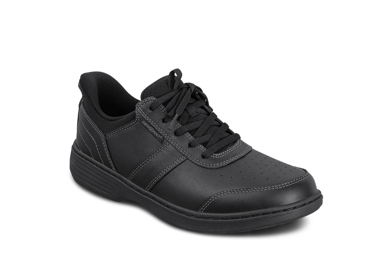 Men s Orthopedic Casual Shoes PierreHands Free Shoe Black Orthofeet men-s-orthopedic-casual-shoes-pierrehands-free-shoe-black-orthofeet