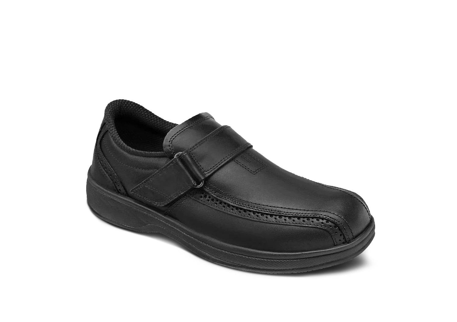 Amazon.com | YOJANEO Diabetic Shoes for Men Dress Shoes Wide Width  Adjustable Closure Velcro Shoes for Diabetic Edema Plantar Fasciitis  Slip-on Shoes Walking Sneakers(EUR 39) Black | Walking