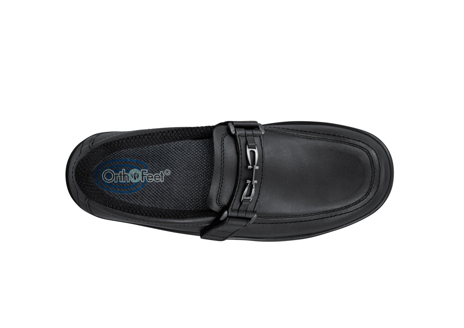 Chelsea Black Women's Orthotic Slip-on Shoes | OrthoFeet