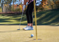 Approach Shot Hands-Free Golf - White/Silver