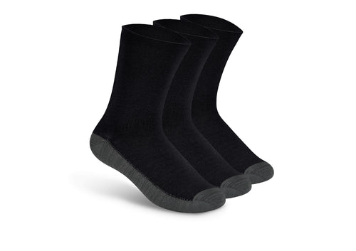 Unixex Diabetic Socks - Charcoal - Large | Orthofeet Unixex Diabetic Socks - Charcoal - Large | Orthofeet