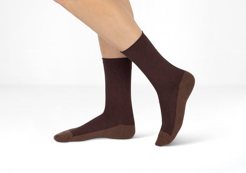 Find best deals Casual Dress Socks Dark Brown