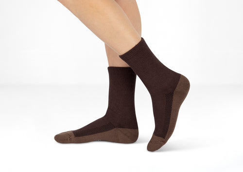 Best shopping deals Padded Sole Socks Dark Brown
