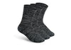 Extra Roomy Socks (Thick) - Black/Gray