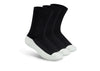 Extra Roomy Diabetic Socks (Thick) - Black