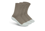 Extra Roomy Diabetic Socks (Thick) - Brown