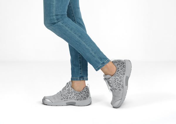 Coral - Gray Leopard