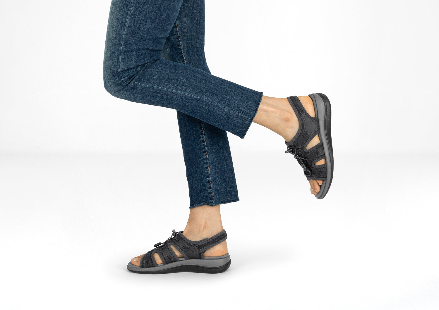Minnetonka Women's Maui Passport Collection Sandal With Fringe & Buckle Ankle Strap - View #12