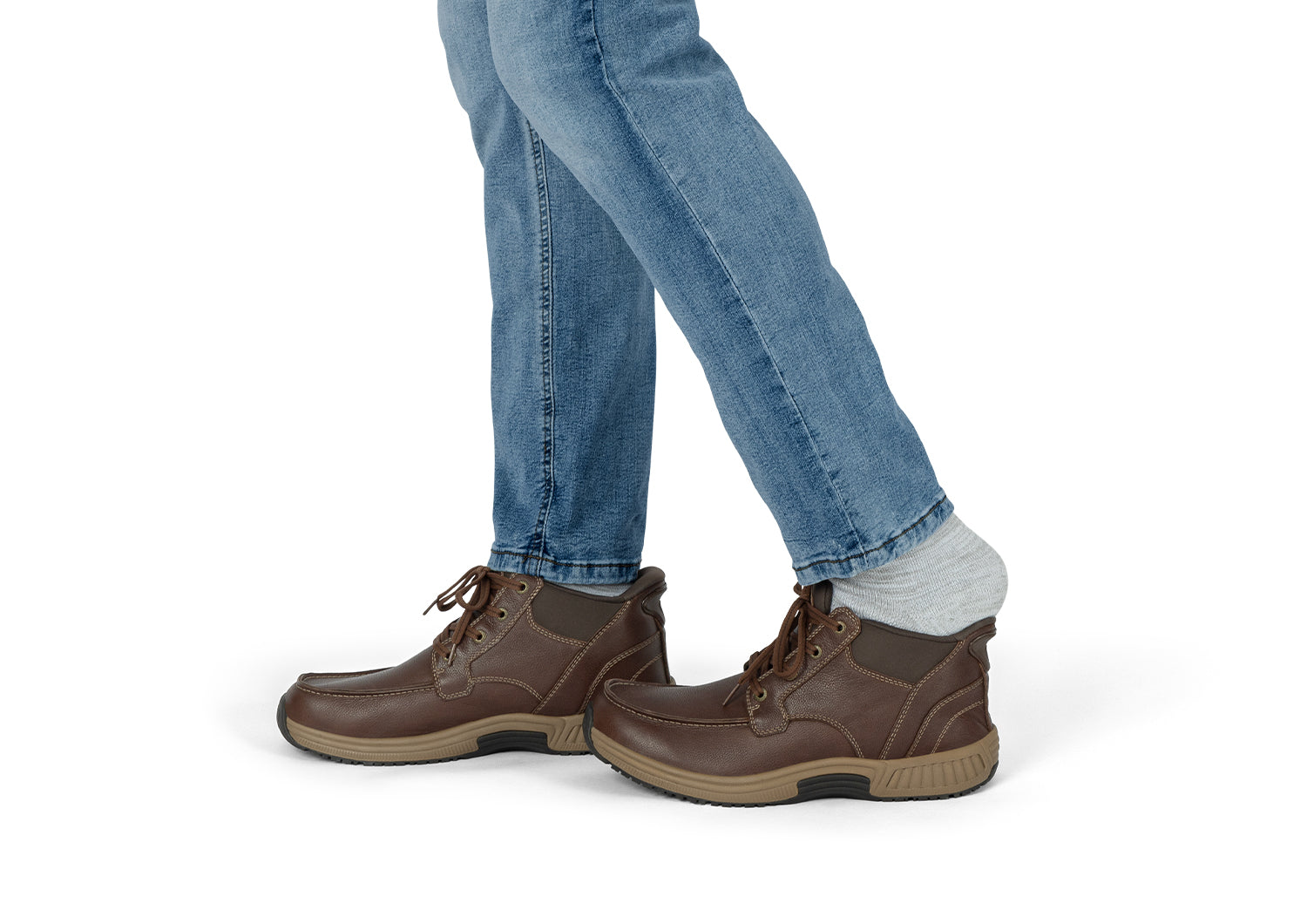 Verno Hands-Free Boots - Brown