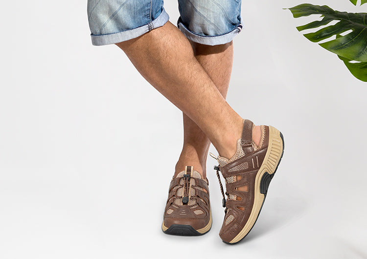 Alpine Heel Strap - Brown