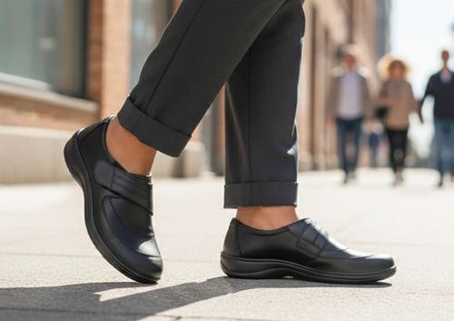 Women's Emily Adjustable Casual Shoe – Orthofeet® Women's Emily Adjustable Casual Shoe – Orthofeet®