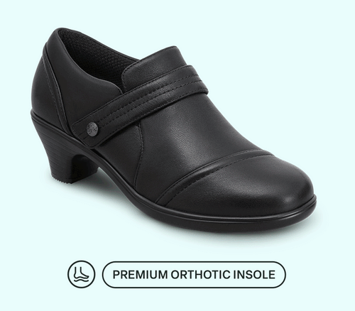 Women's Eva Low Heel Orthopedic Boots in Brown Orthofeet Women's Eva Low Heel Orthopedic Boots in Brown Orthofeet