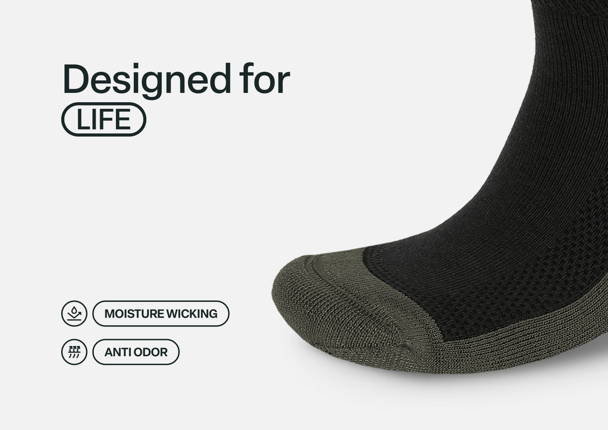 sweat wicking dress socks Unisex Casual/Dress Socks – Orthofeet®
