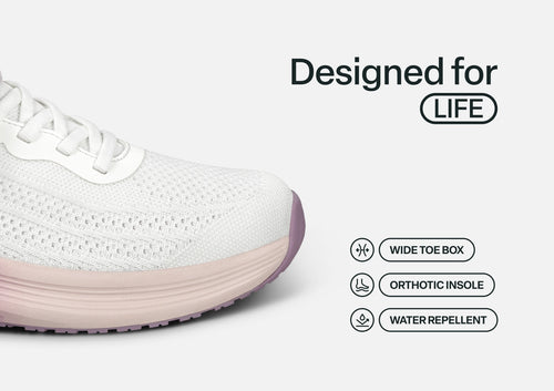 Nira Hands-Free - White/Lavender