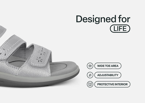 Sahara - Silver Metallic