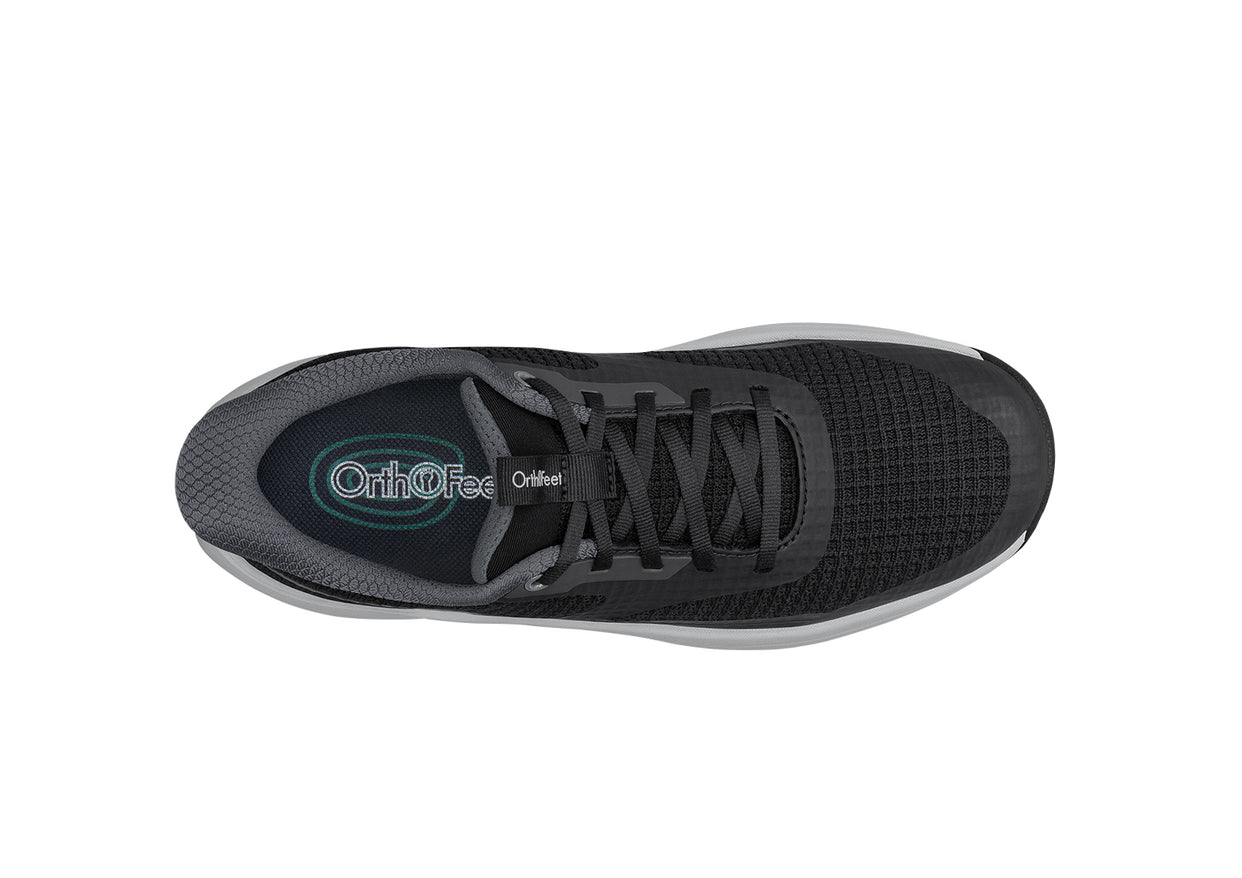 Men's Golf Shoes Athletic Sneakers | Fairway Hands-Free Golf - Black ...
