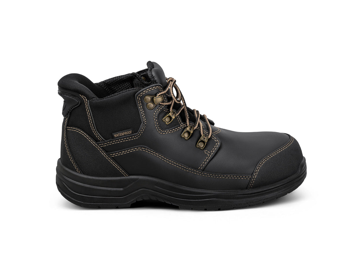 Graphite Hands-Free Work Boots - Black