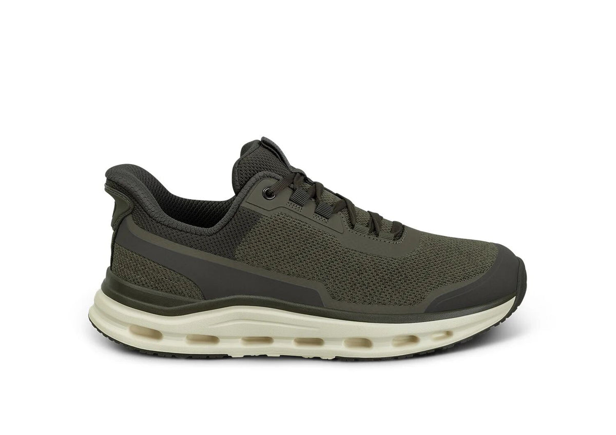 Men's Journey Hands-Free Athletic Sneakers in Olive – Orthofeet®