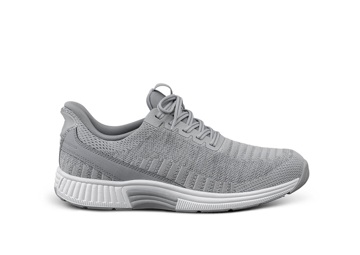 Orthofeet Kita hands-free walking shoe with a stretch upper and wide toe box