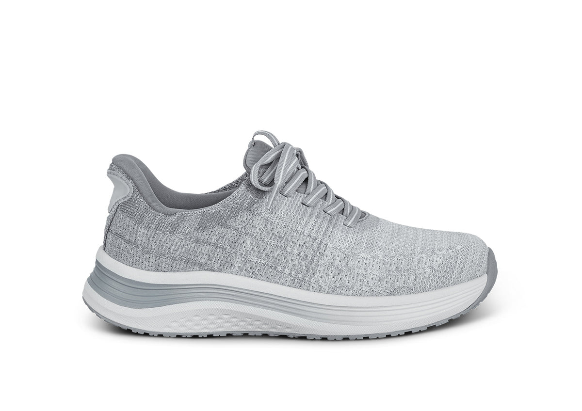 Women's Nira Hands-Free Athletic Sneakers in Light Gray – Orthofeet®