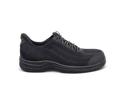 Men's Onyx Hands-Free Work Shoes in Black – Orthofeet®