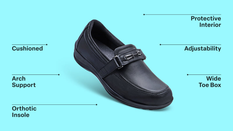 orthofeet ladies dress shoes Orthofeet Women's Chelsea Dress Shoes