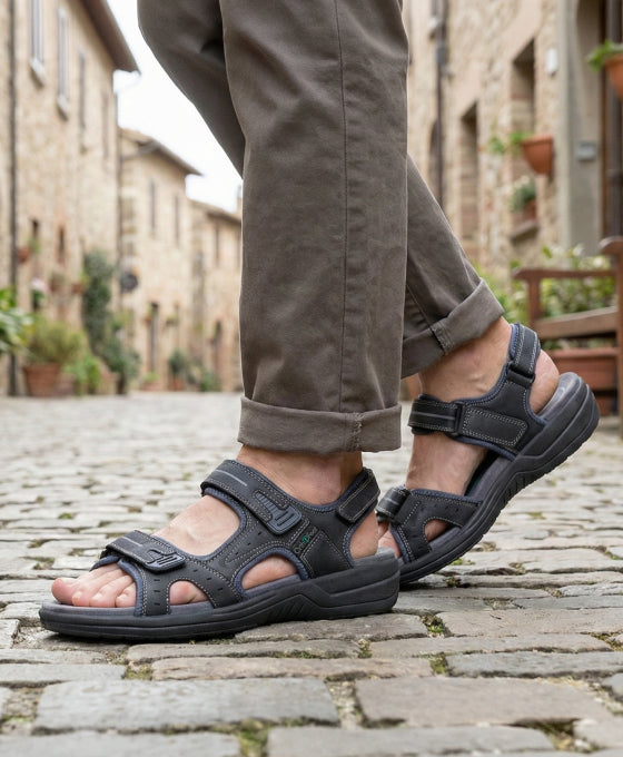 Men's Gemini Adjustable Sandals – Orthofeet®