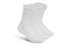 Padded Sole Diabetic Socks - White