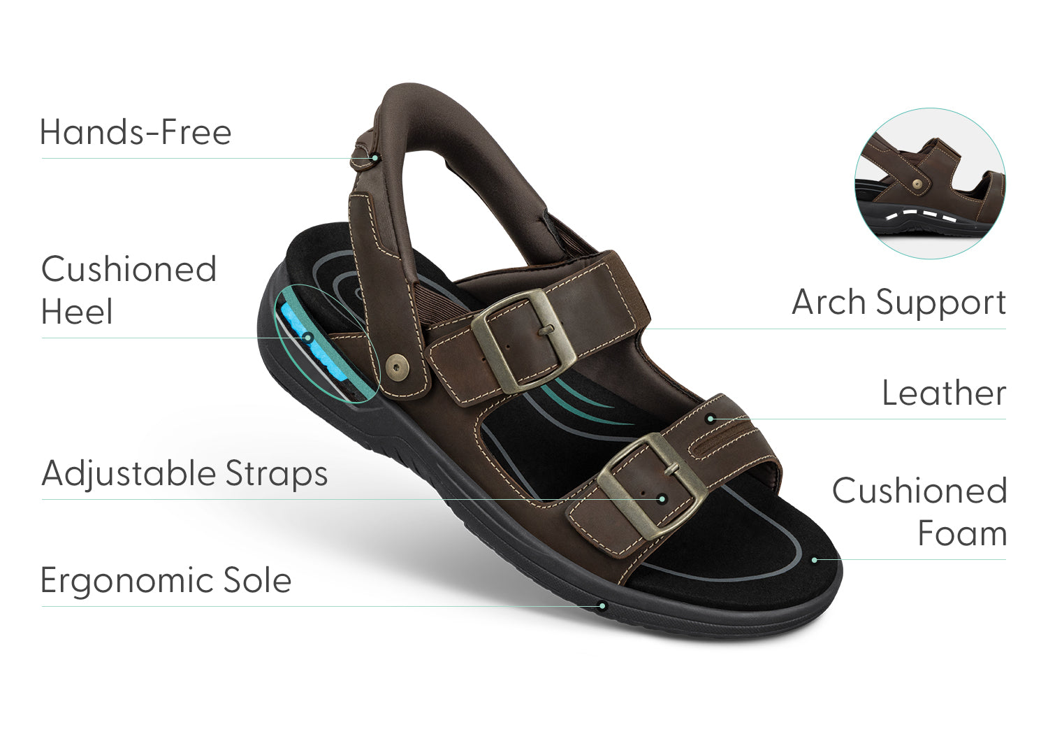 Jupiter Hands-Free - Brown