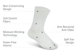 Bunion Relief Socks - White