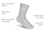 Casual/Dress Socks - Light Gray