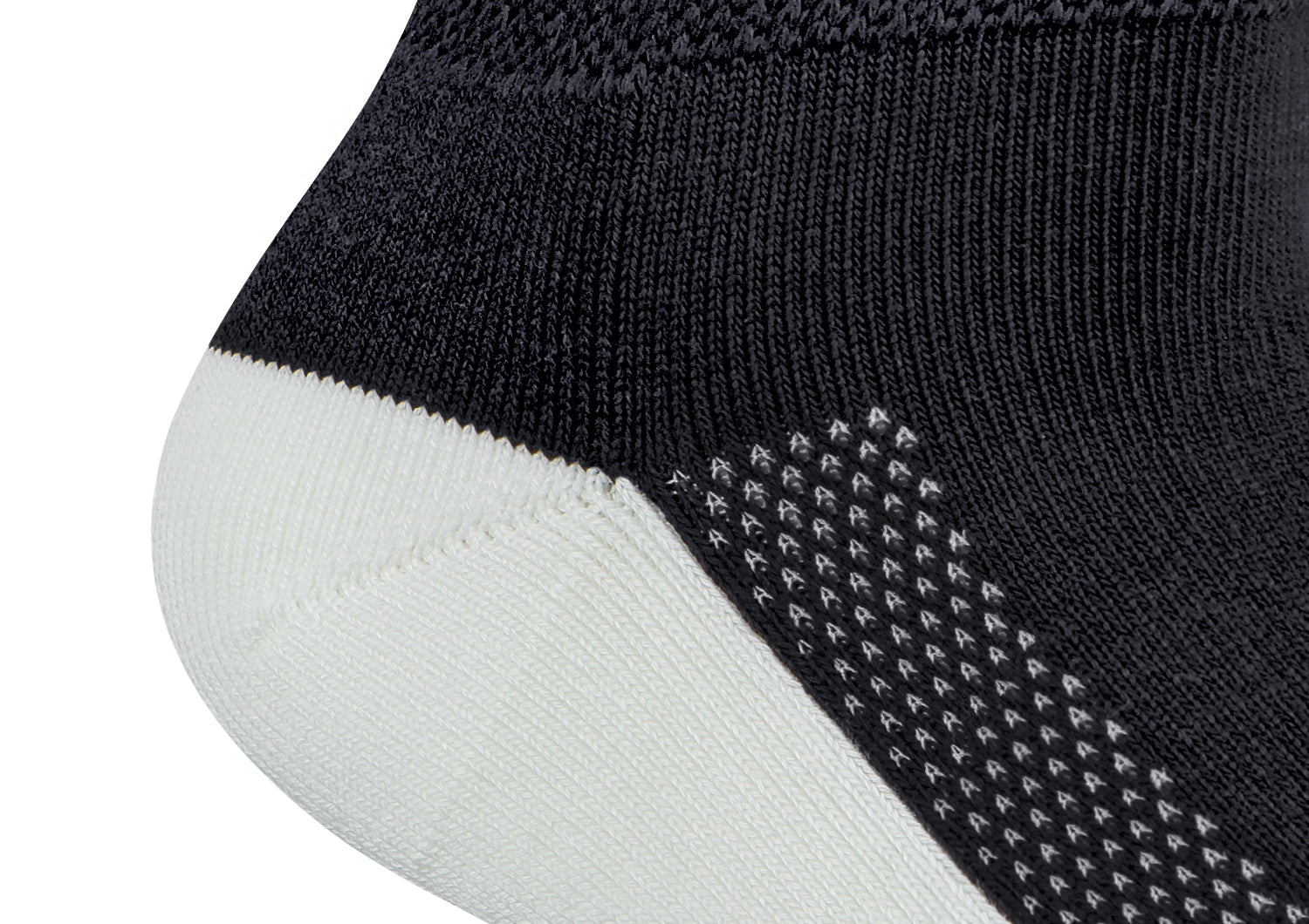 Padded Sole Diabetic Socks - Black
