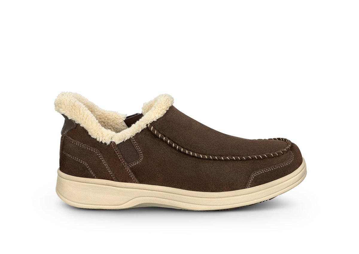 Men's Vito Hands-Free Orthopedic Slippers in Loden – Orthofeet®