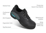 Slate Hands-Free Work Shoes - Black