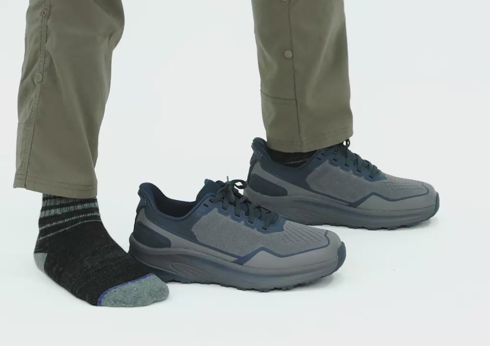 Orthofeet Tilos Shoes Mens 9 4E Wide Olive Hands Free Orthopedic Walking Sneaker Amazon.com | Orthofeet Tilos Trail Orthopedic Men main image 4