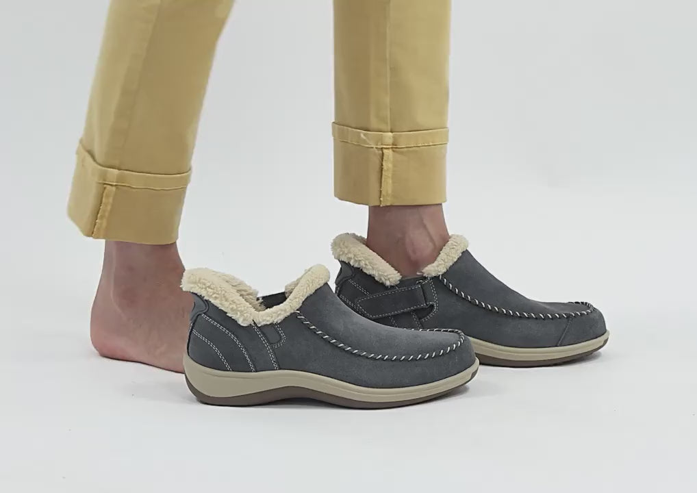 thumbnail image 2 of Aueoeo House Slippers With Arch Support, Women's Plush Fuzzy Slippers Slip On Indoor Outdoor Corduroy Winter House Slippers Cozy Bedroom Slippers D36ff972 Bb0e 4a25 A55a 9cc26659bbea.54985f0bdee8fe5b166a5d5e1ad51715 2 of 9