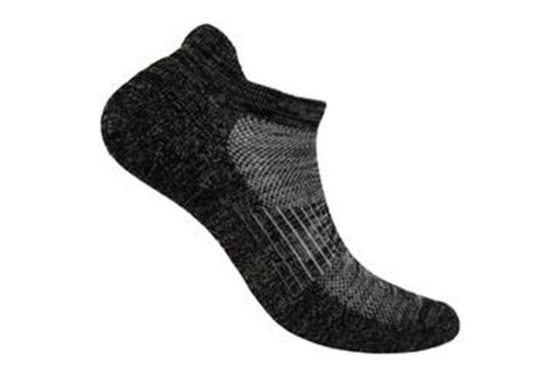 Low Cut Black Bamboo Diabetic Socks