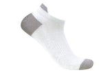 Low Cut White Bamboo Diabetic Socks