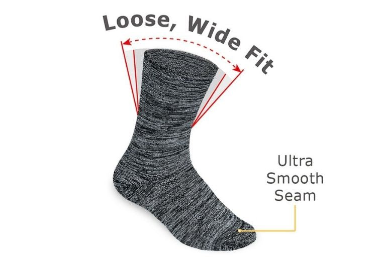 Wide Bamboo Socks