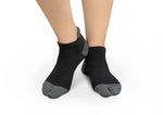 Bunion Relief, Padded Low Cut Socks - Black