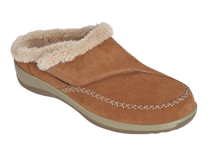 Arch Support Slippers House Shoes | Brown OrthoFeet