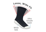 Padded Sole Sock-Black