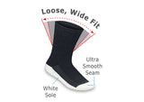 Padded Sole Sock-Black