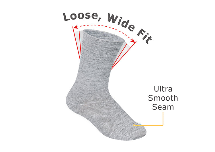 Casual/Dress Socks - Light Gray